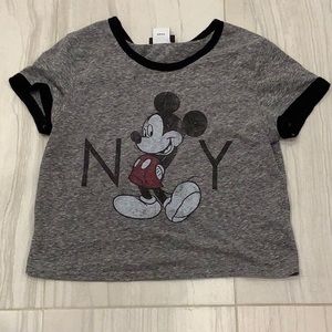 Disney Mickey top by Topshop size 6